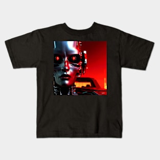 TERMINATION GIRL #001 Kids T-Shirt